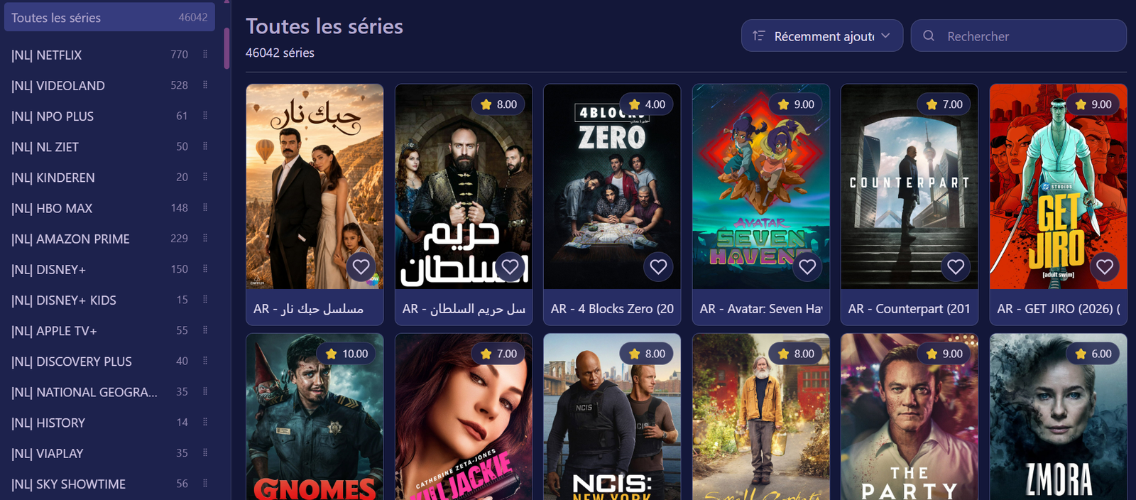 TV series and episodes